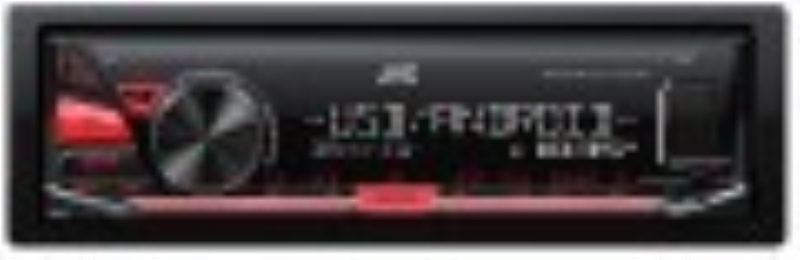 KENWOOD Autoradio JVC KD-X141 USB nero con led rossi